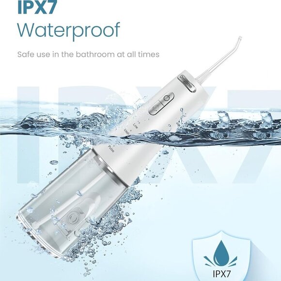 Onlyone Water Dental Flosser Pick for Teeth 300ML Portable Oral Irrigator Rec... - Picture 3 of 8
